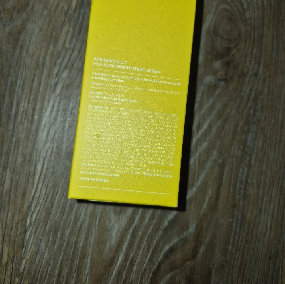April Skin A.C.E Vita Kojic Brightening Serum — Nwt